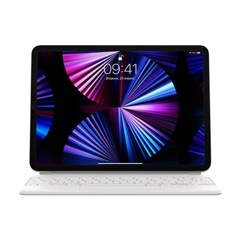 Magic Keyboard dlya iPad Pro 11Air belyj2