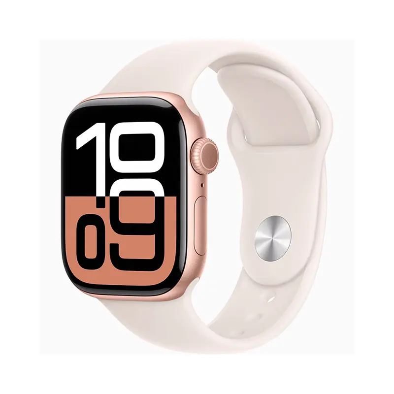 Apple Watch S10 42mm S-M Rose G Starlight SB